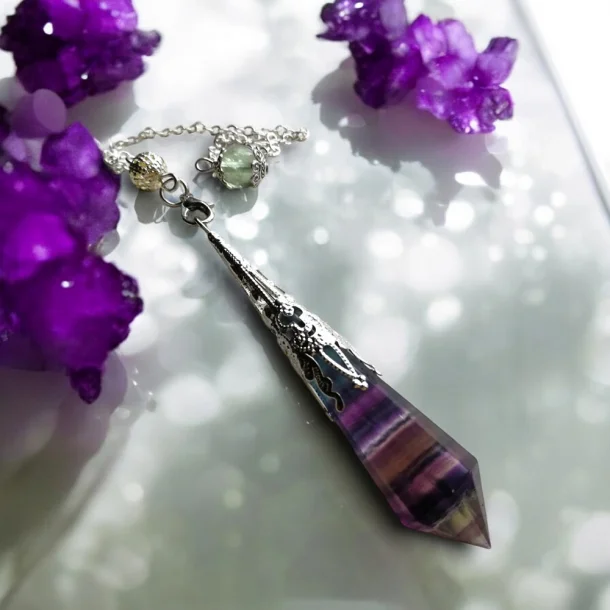 FASCINERENDE FLUORIT PENDUL