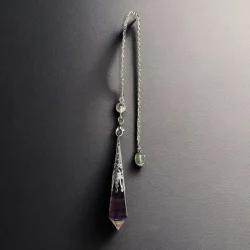 FASCINERENDE FLUORIT PENDUL