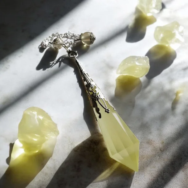 STYRKENDE CITRIN PENDUL